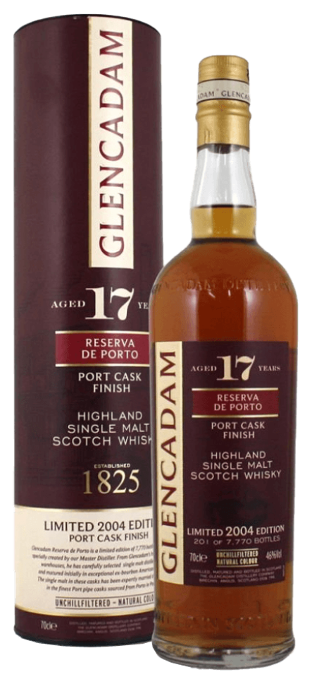 Glencadam Portwood Finish 17 Year Old Scotch Whisky 700ml