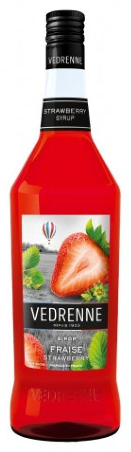 Vedrenne Syrups Strawberry Syrup 1Lt