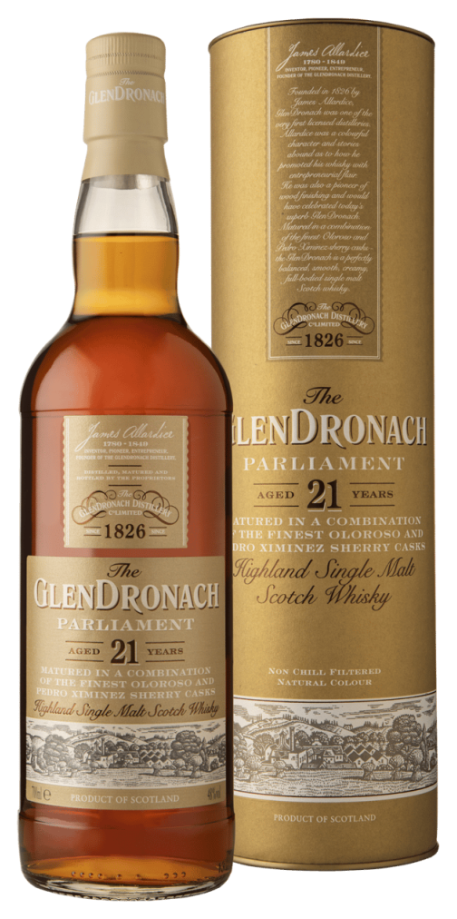 Glendronach 21 Year Old Parliment Malt Scotch Whisky 700ml