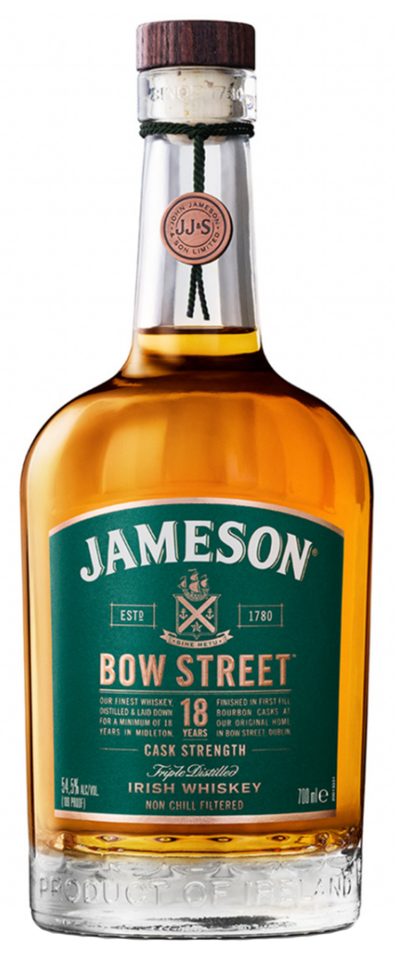 Jameson Bow Street 18 Year Old Cask Strength Whiskey 700ml
