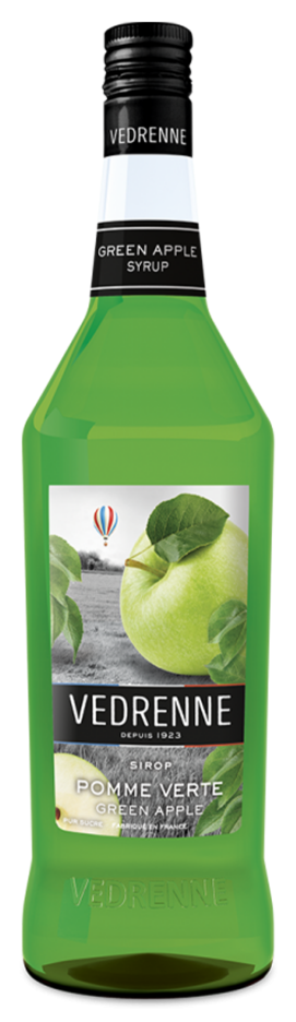 Vedrenne Syrups Green Apple Syrup 1Lt