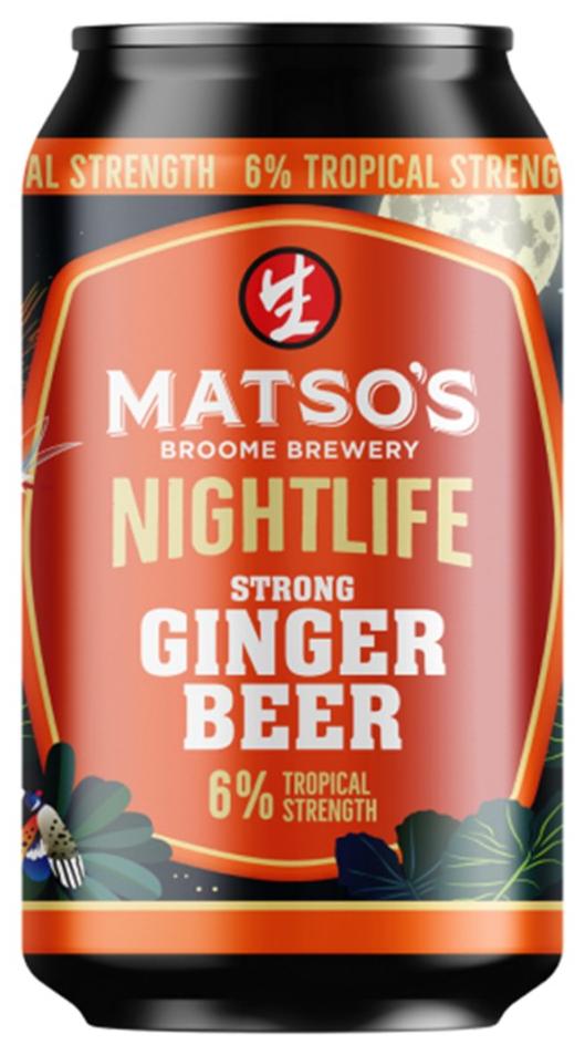 Matsos Nightlife Strong Ginger Beer 330ml