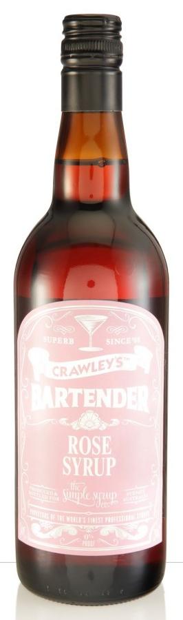 Crawleys Bartender Rose Syrup 750ml