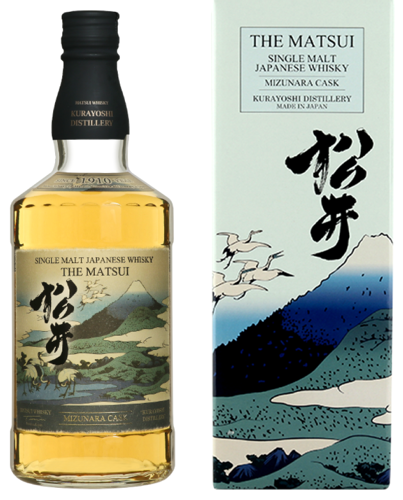 Matsui Mizunara Cask Single Malt Japanese Whisky 700ml