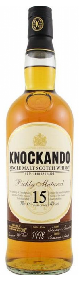 Knockando 15 Year Old Single Malt Scotch Whisky 700ml
