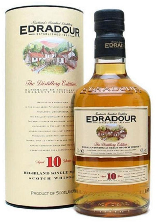 Edradour 10 Year Old Single Malt Scotch Whisky 700ml