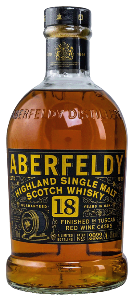 Aberfeldy 18 Year Old Bolgheri Tuscan Cask Finish Whisky