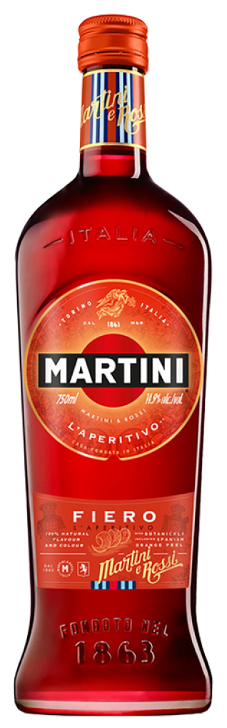 Martini Fiero Orange Vermouth 1Lt