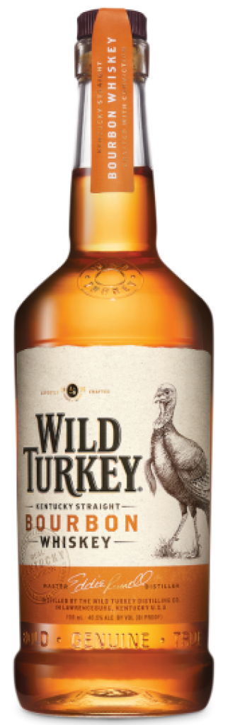 Wild Turkey 81 Proof Kentucky Straight Bourbon Whiskey 700ml