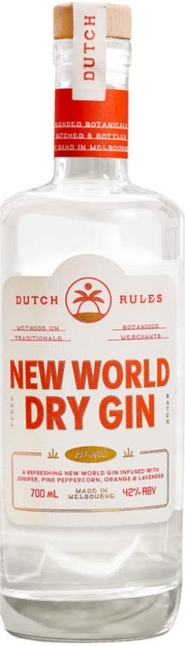 Dutch Rules New World Dry Gin 700ml