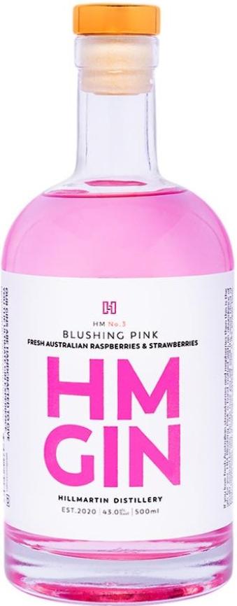 HM Gin Blushing Pink Gin 500ml