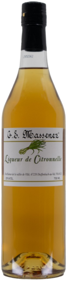 Massenez Lemon Grass Citronnelle Liqueur 700ml