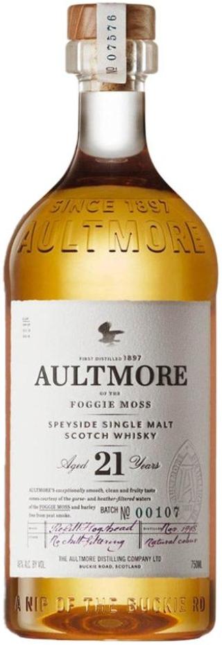 Aultmore 21 Year Old Single Malt Scotch Whisky 700ml