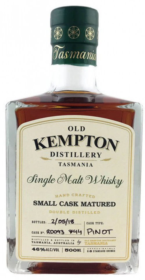 Old Kempton Distillery Pinot Small Cask Matured Whisky 500ml