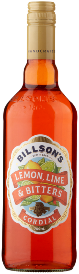 Billson's Lemon Lime Bitters Cordial 700ml