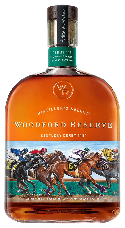 Woodford Reserve Kentucky Derby 145 Straight Bourbon Whiskey 1L