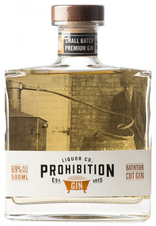 Prohibition Prohibition Bathtub Cut Gin 500ml
