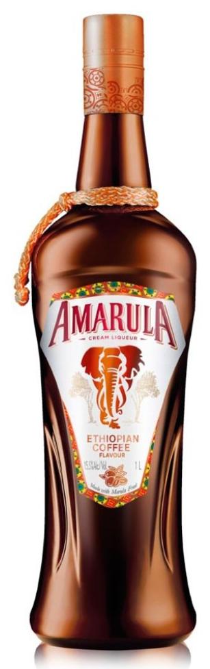 Amarula Ethiopian Coffee Cream Liqueur 1Lt