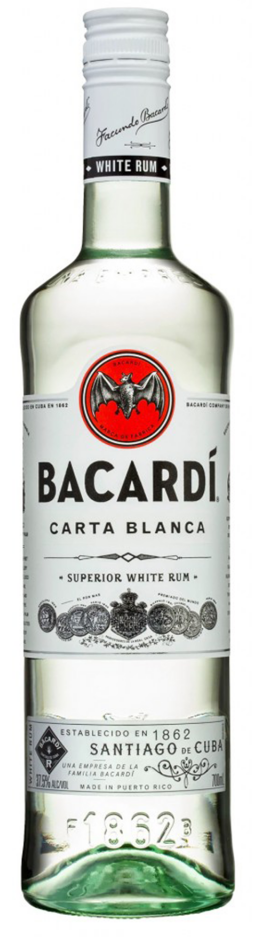 Bacardi Carta Blanca Superior White Rum 700ml