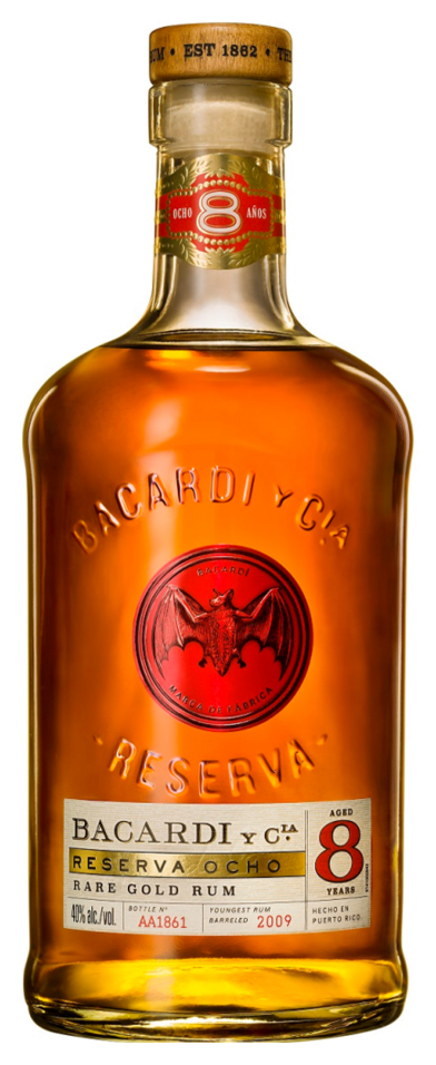 Bacardi 8 Year Old Rum 700ml