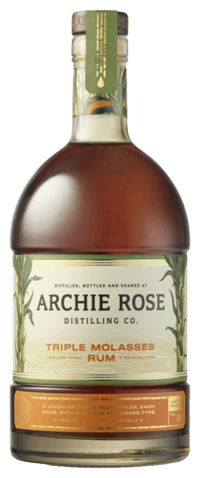 Archie Rose Triple Molasses Rum 700ml