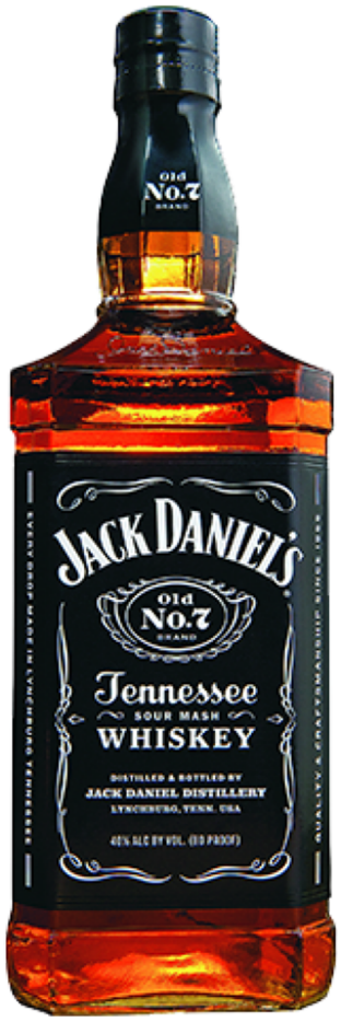 Jack Daniels Old No. 7 Tennessee Whiskey 1lt