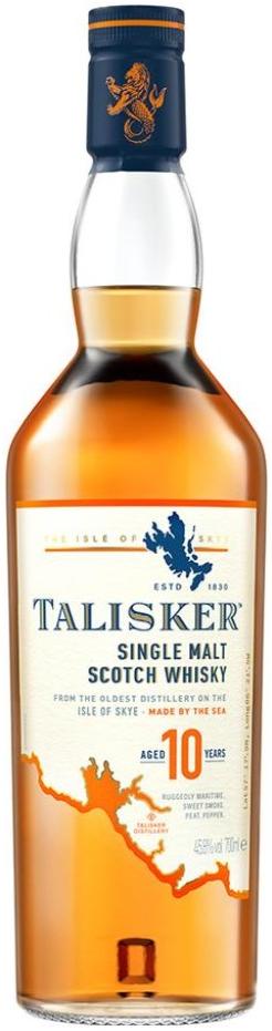 Talisker 10 Year Old Single Malt Scotch Whisky 750ml