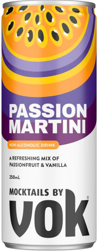 Mocktails By Vok Passion Martini 250ml
