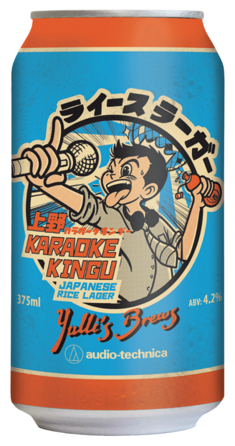 Yulli's Karaoke Kingu Japanese Rice Lager 375ml
