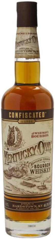 Kentucky Owl Confiscated Bourbon Whiskey 700ml