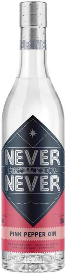 Never Never Distilling Co Pink Pepper Gin 500ml