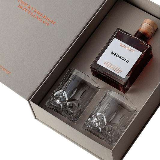The Everleigh Bottling Co One To Share Negroni & Glasses Gift Pack 500ml