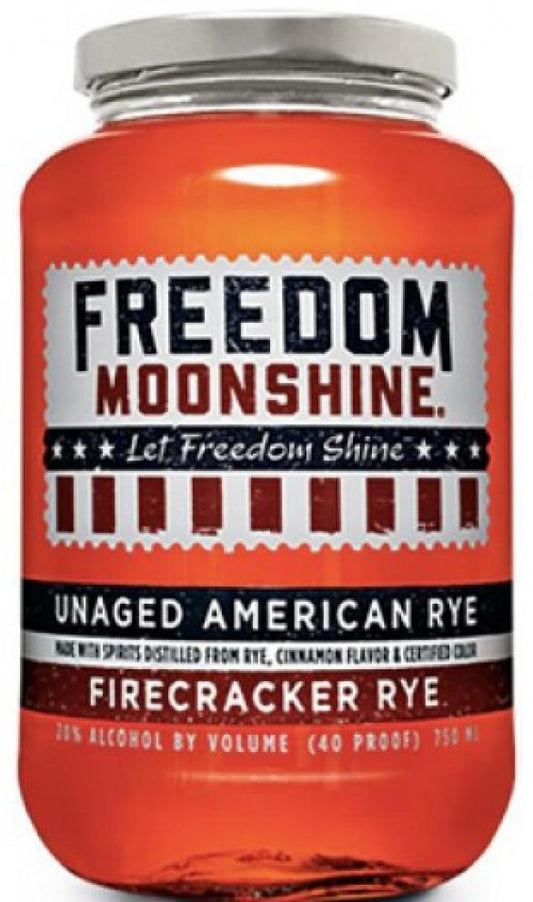 Freedom Moonshine Firecracker Rye Moonshine 750ml