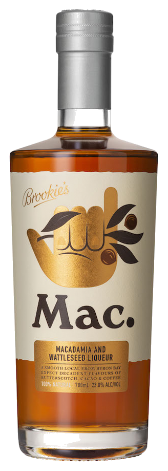 Brookies Mac. Macadamia &Wattleseed Liqueur 700ml
