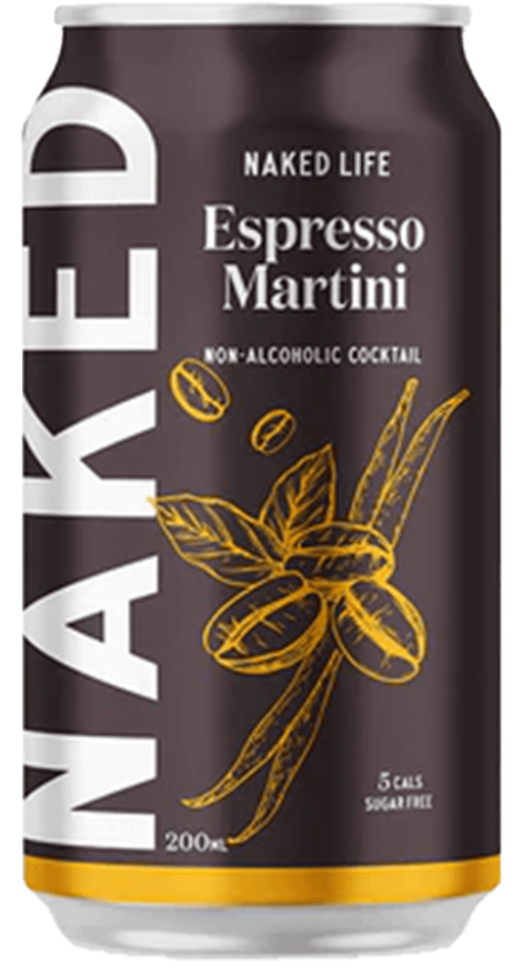 Naked Life Non Alcoholic Cocktail Espresso Martini 200ml