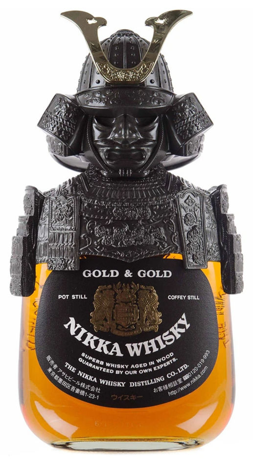 Nikka Gold & Gold Samurai Edition Japanese Whisky 750ml