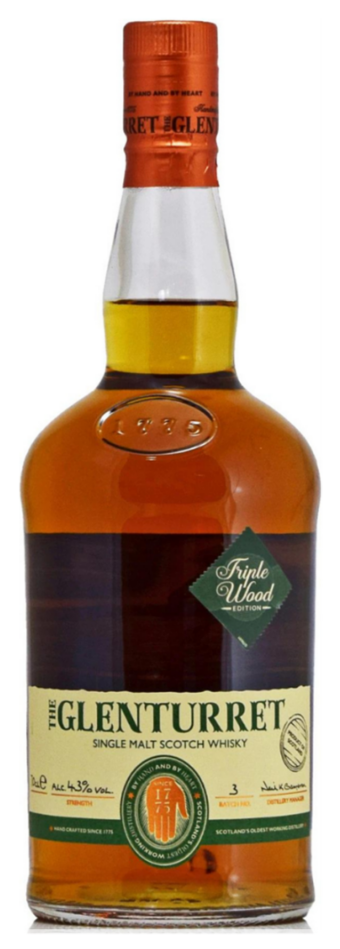 Glenturret Triple Wood Single Malt Scotch Whisky 700ml