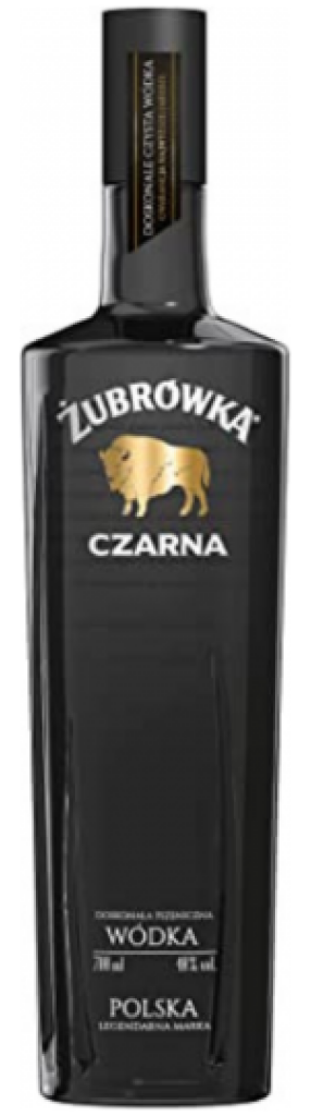 Zubrowka Czarna Black Polish Vodka 500ml