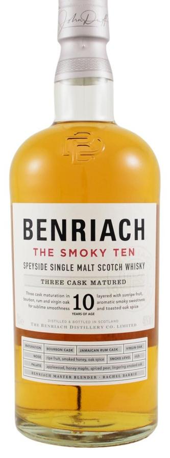 Benriach The Smoky Ten Speyside Single Malt Scotch Whisky