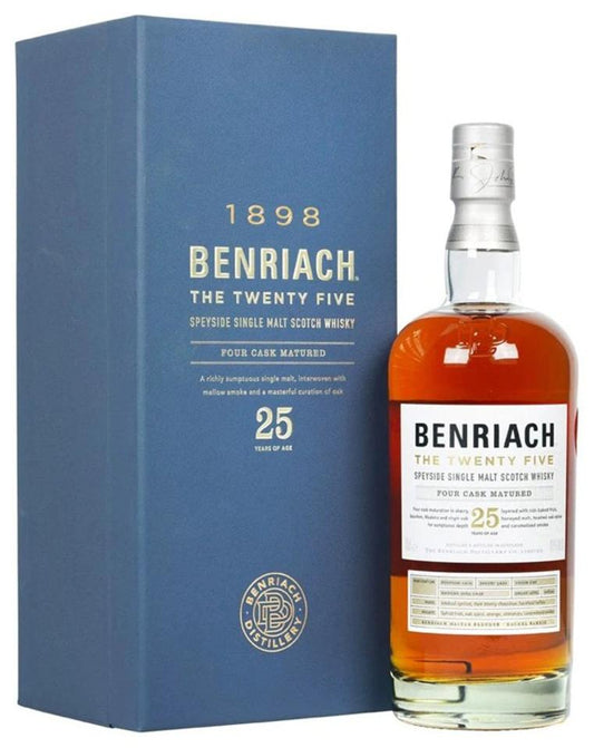 Benriach The Twenty Five Single Malt Scotch Whisky 700ml