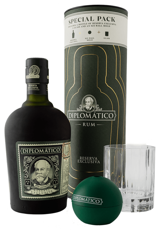 Diplomatico Reserva Exclusiva Rum Cannister Gift Pack 700ml