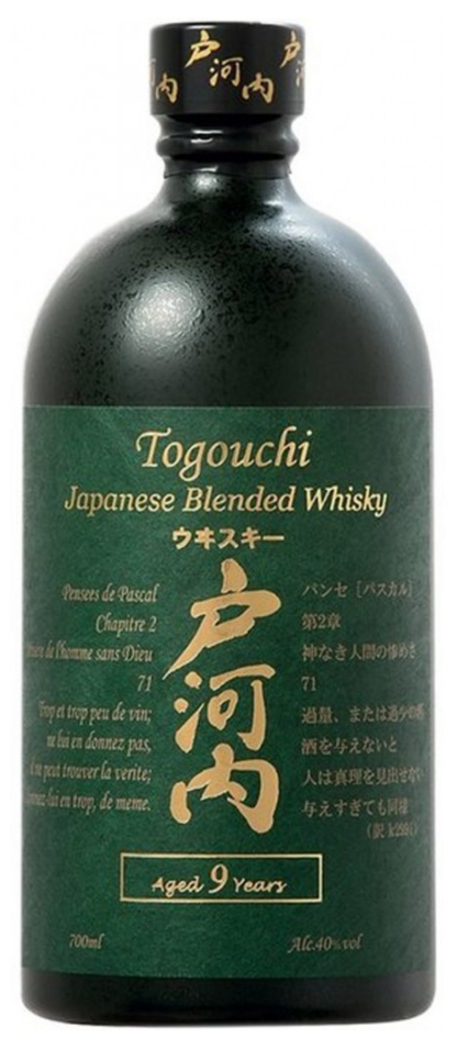 Togouchi 9 Year Old Blended Japanese Whisky 700ml