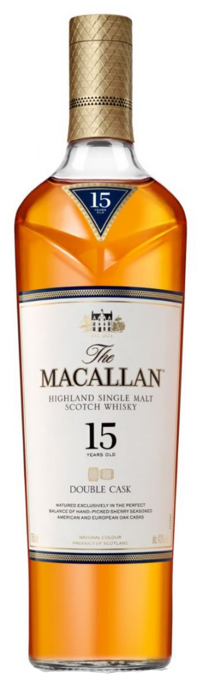 The Macallan 15 Year Old Double Cask Scotch Whisky 700ml