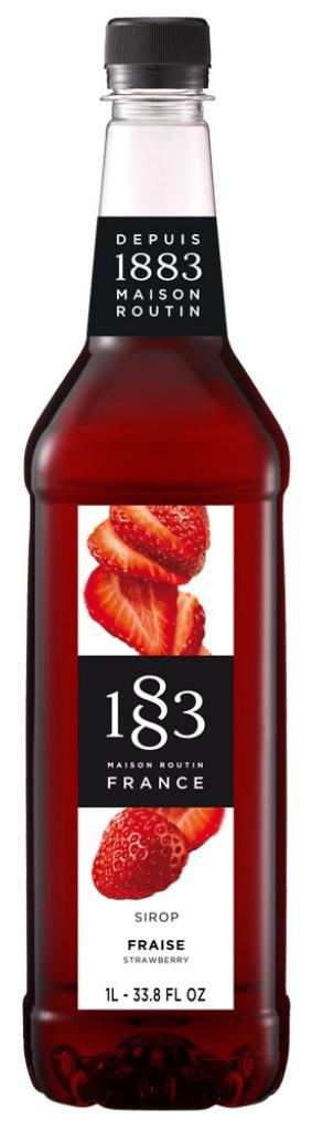 1883 Strawberry Syrup 1Lt