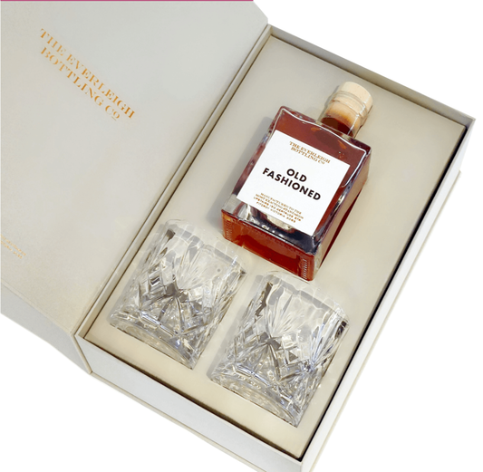 The Everleigh Bottling Co One To Share Old Fashioned & Glasses Gift 500ml