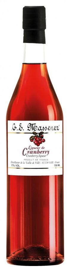 Massenez Cranberry Liqueur 700ml
