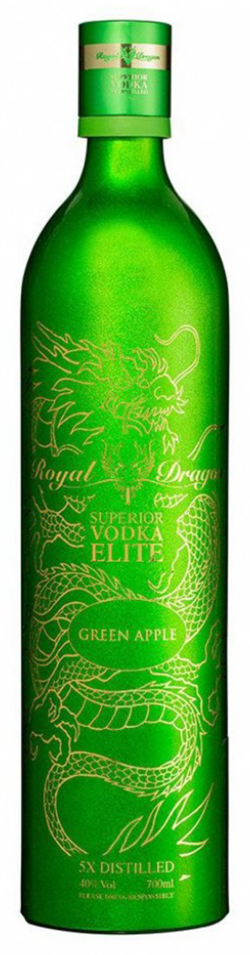 Royal Dragon Elite Green Apple Vodka 700ml