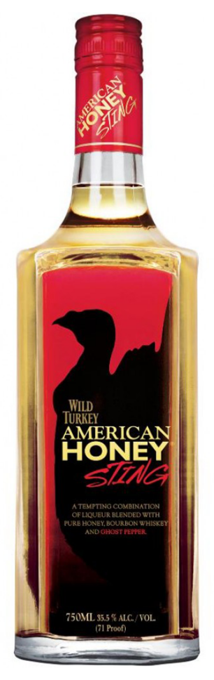 Wild Turkey American Honey Sting Bourbon Whiskey 750ml