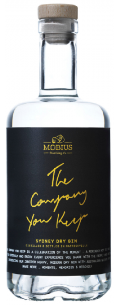 Mobius The Company You Keep Sydney Dry Gin 700ml