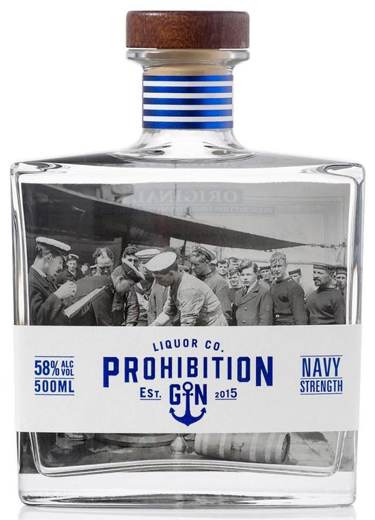 Prohibition Navy Strength Gin 500ml